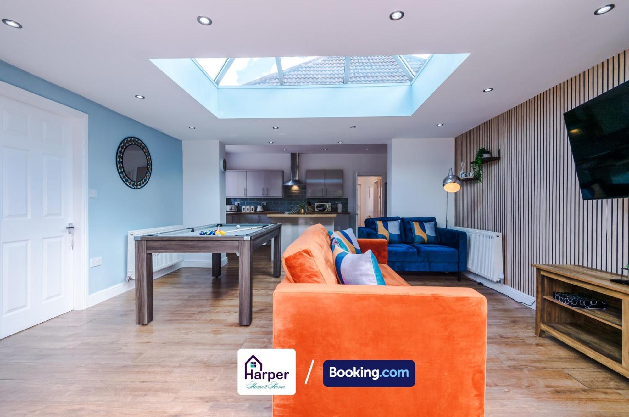 Spacious Detached Bungalow By Harperletting Short Lets & Serviced Accommodation Buckely With Pool Table & Driveway Buckley Экстерьер фото
