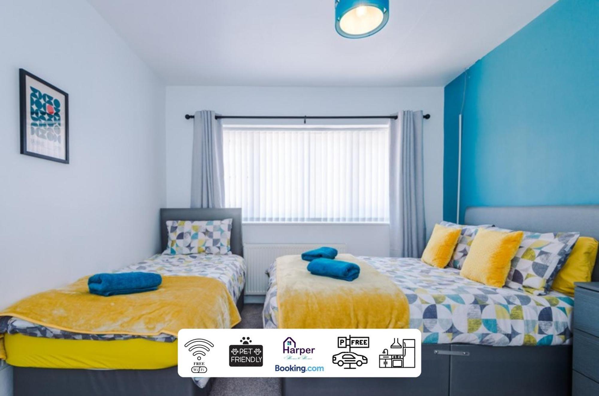 Spacious Detached Bungalow By Harperletting Short Lets & Serviced Accommodation Buckely With Pool Table & Driveway Buckley Экстерьер фото
